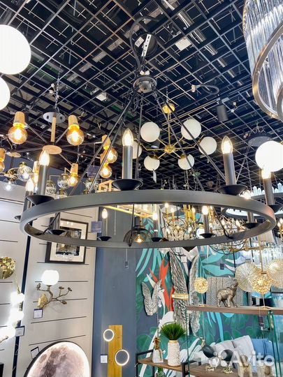 Люстра индивидуального дизайна, ковка