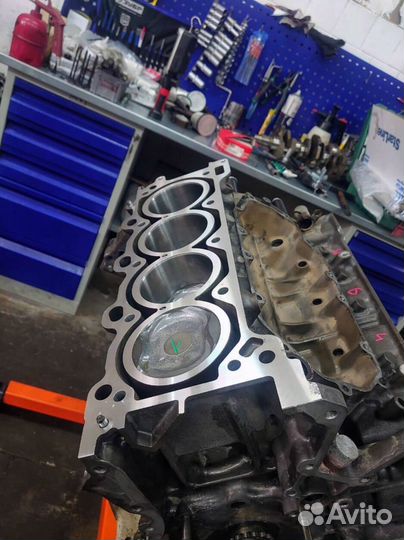 Двигатель 3urfe / для Lexus LX 570 рест