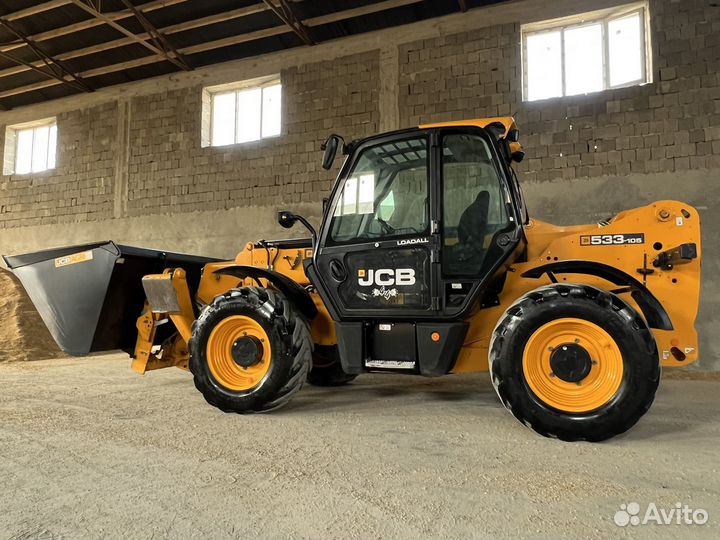 Телескопический погрузчик JCB 533-105, 2021
