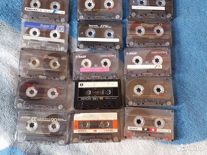 Аудиокассеты фирменные цена за всё