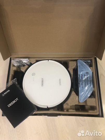 Робот пылесос мойщик ecovacs