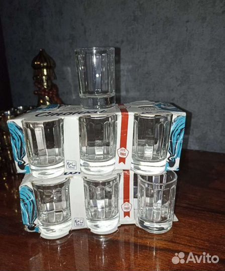 Стопки Гусь- хрустальный новые