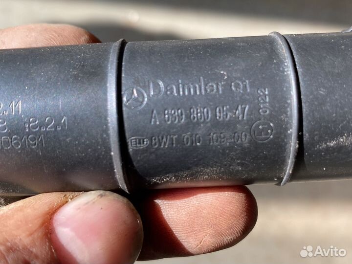 Форсунка омывателя фар mercedes viano