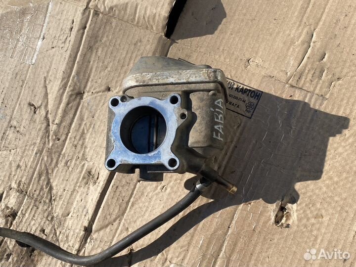 Дроссельная заслонка skoda fabia