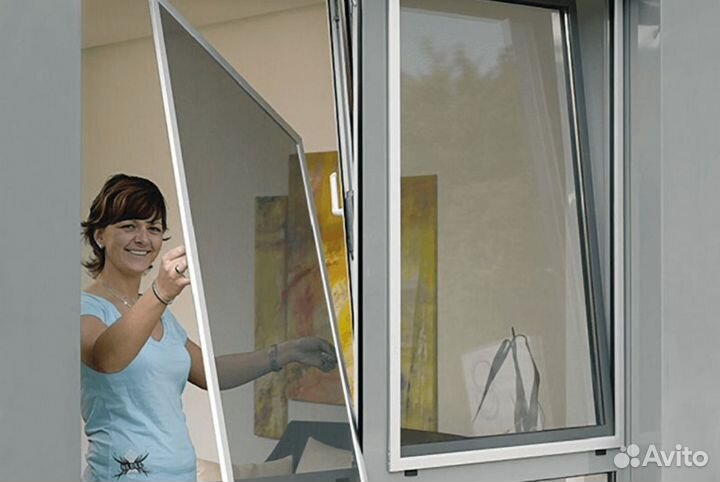 Москитные сетки рамочные Гусев