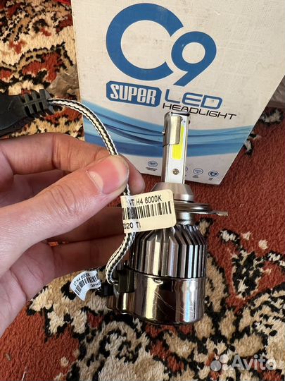 Светодиодные led лампы C9 VT