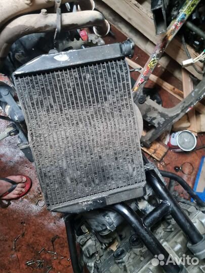 Yamaha yzf r6 радиатор