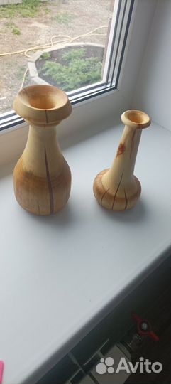 Ваза из дерева