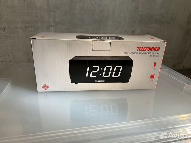 Радиобудильник Telefunken TF-1566U купить в Москве | Личные вещи | Авито