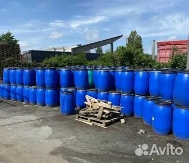 Бочки 120 литров с большой крышкой