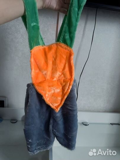 Новогодний костюм зайчик 122