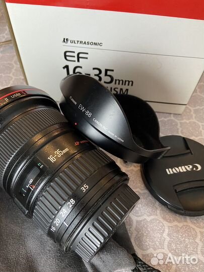 Объектив canon ef 16-35 2.8 II
