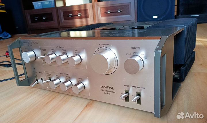 Усилитель Diatone DA-A15, предусилитель DA-P10
