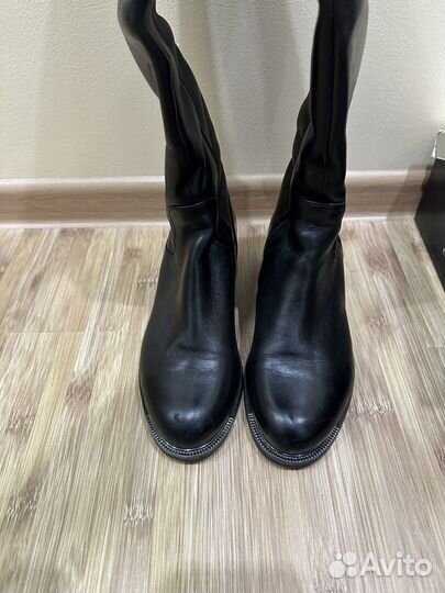 Сапоги женские натуральная кожа зима 37 размер