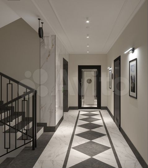 2-к. квартира, 50 м², 1/9 эт.