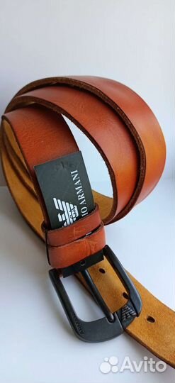 Мужской кожаный ремень