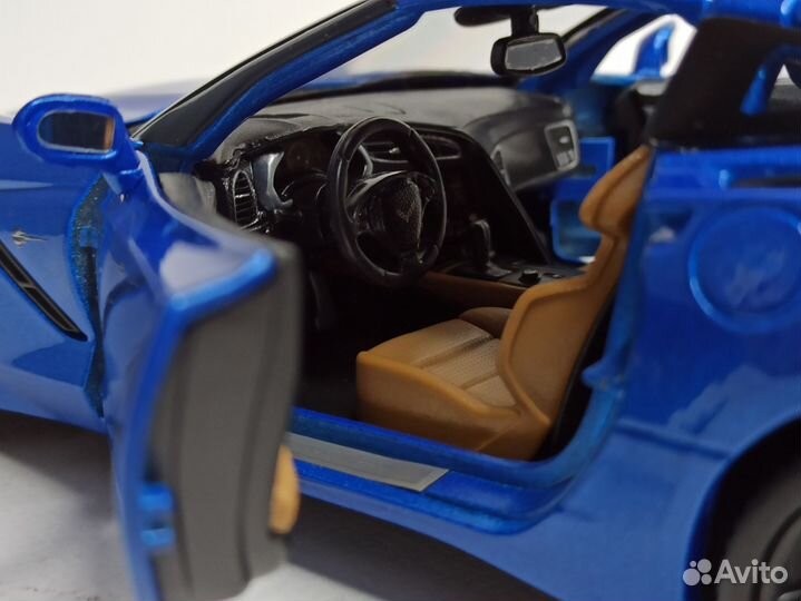Chevrolet Corvette Stingray Z5 1 Blue 1:18 Maisto