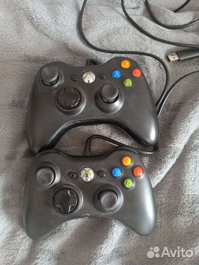 Геймпад xbox 360 проводной