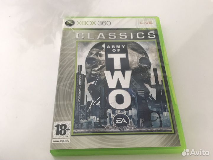 Лицензионный диск army of two на xbox 360