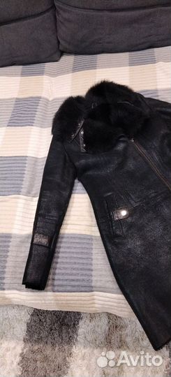 Дубленка натуральная женская 44 46
