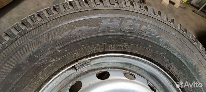 R15 Toyo H09 225/70, PCD 5x130 DIA 84