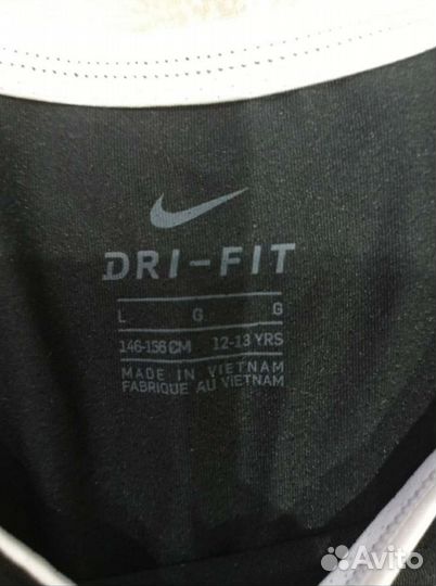 Футболка Nike dri fit для девочки размер 146-158