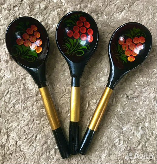 Ложки хохлома