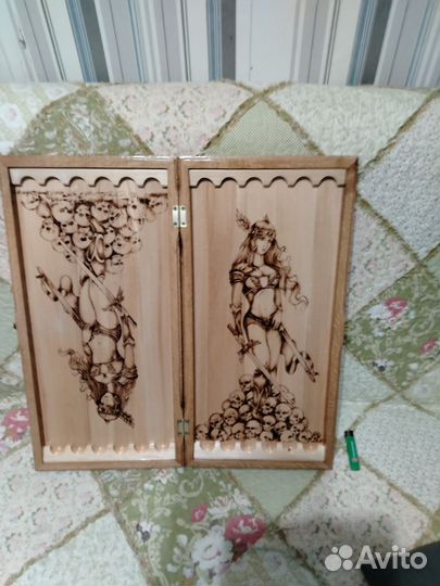 Нарды ручной работы, резные. На заказ