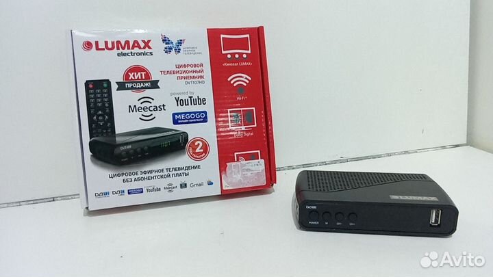 Приставка DVB-T2 Lumax DV1107HD