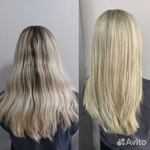 Окрашивание волос у вас на дому