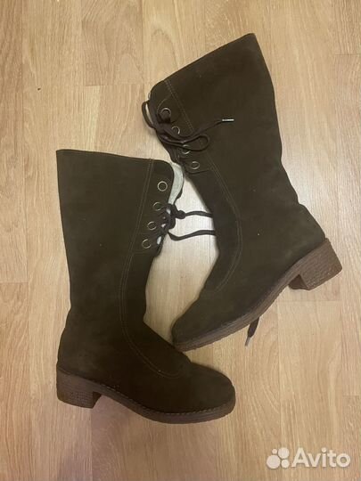 Сапоги женские зимние 1970е винтаж (Австрия)