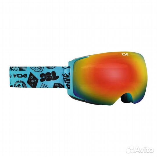 Очки маска TSG Goggle Two 22 23 teal sticky