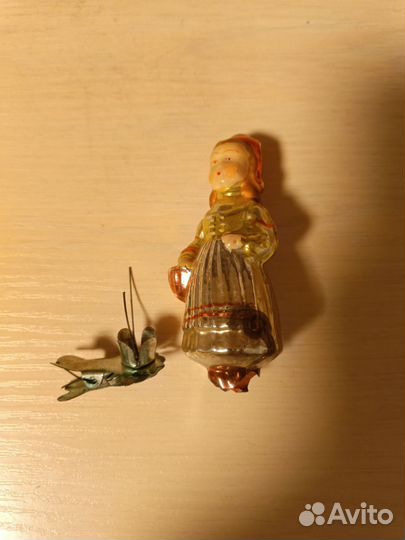 Елочные игрушки СССР на прищепке