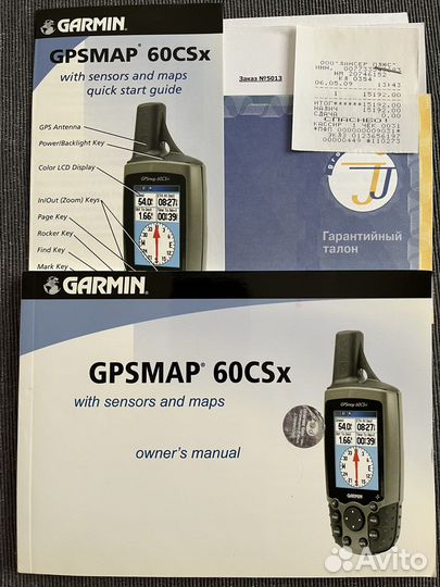 Навигатор Garmin gpsmap 60csx