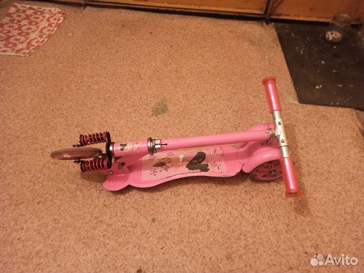 Самокат детский трехколесный бу