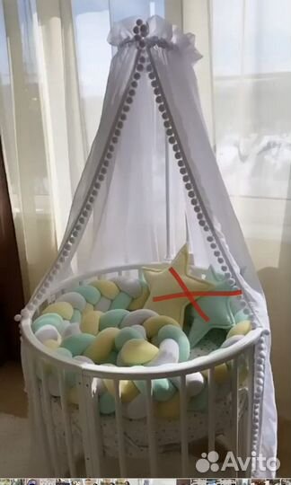 Бортик косичка