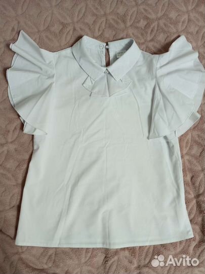 Школьная блузка 128