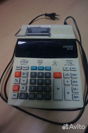 Калькулятор печатающий Citizen