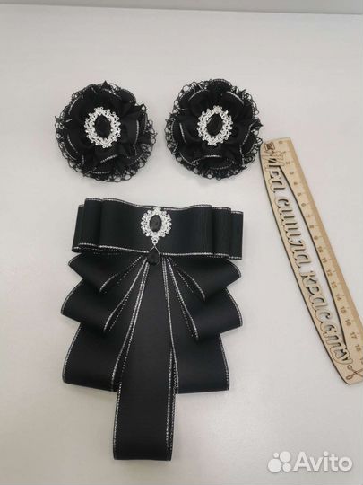 Школьные бантики ручной работы