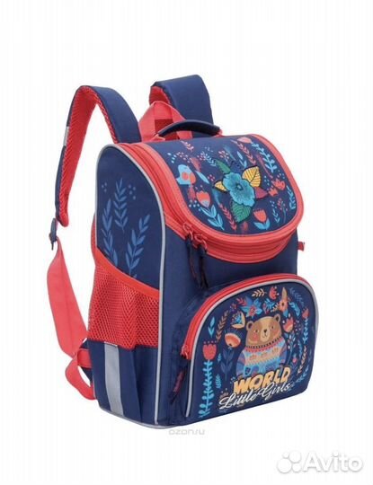 Рюкзак школьный ортопедический, Grizzly