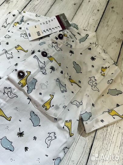 Рубашка для мальчика sinsay 74