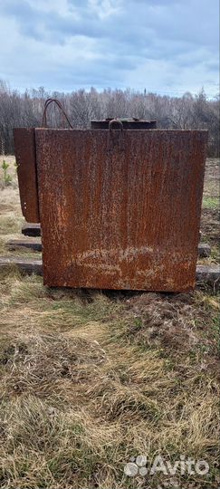 Бак под воду металлический