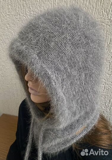 Капор капюшон из пуха норки