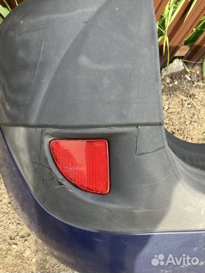 Бампер задний дачия логан/ларгус