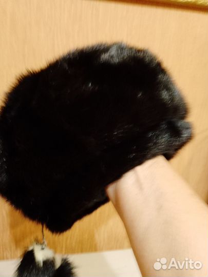 Шапка зимняя меховая женская