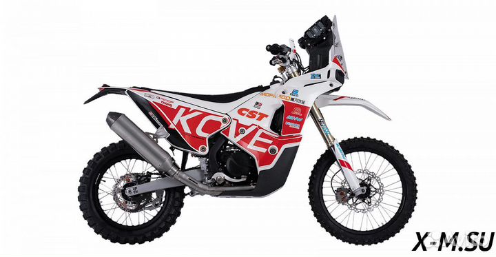 Мотоцикл kove 450rally factory (KYB)