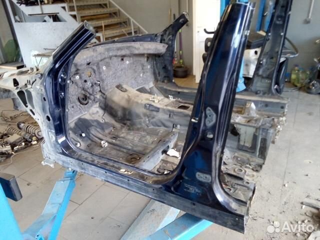 Порог левый со средней стойкой Lexus IS 250/350 (2