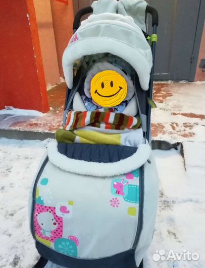 Детские санки коляска