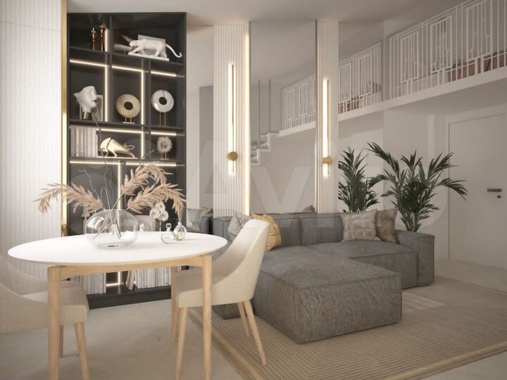 Апартаменты-студия, 26,3 м², 1/3 эт.