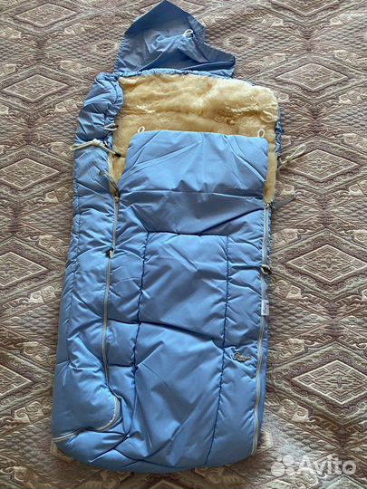 Конверт-мешок Esspero Lukas 90 см blue mountain